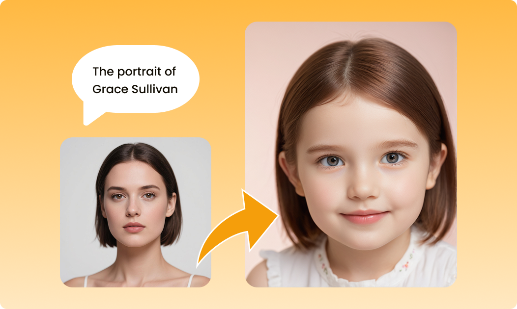 Create baby look using single photo